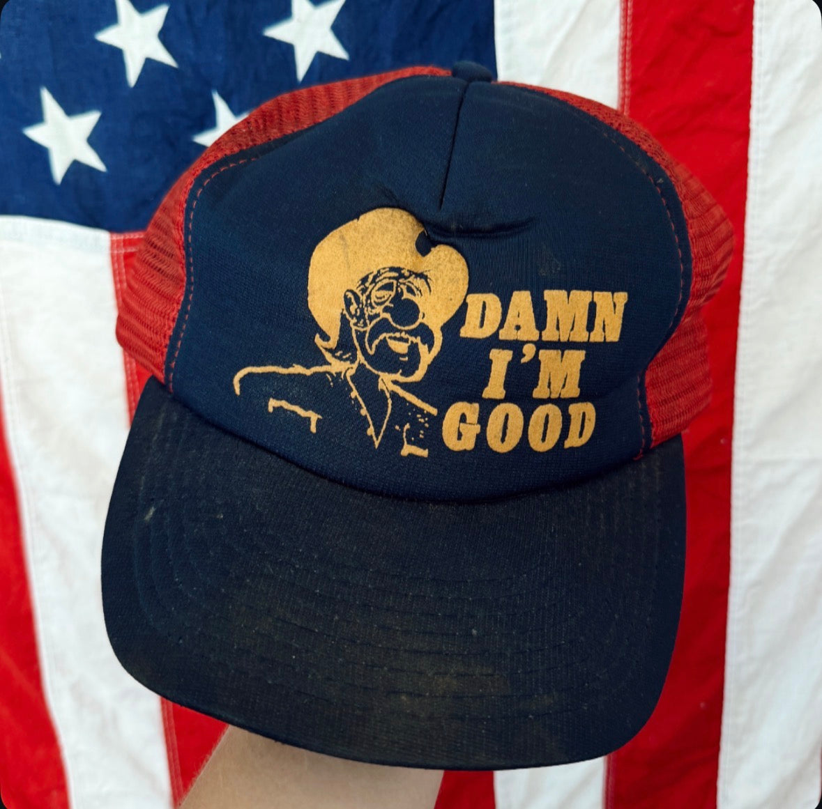Vintage Cowboy Damn I'm Good Hat