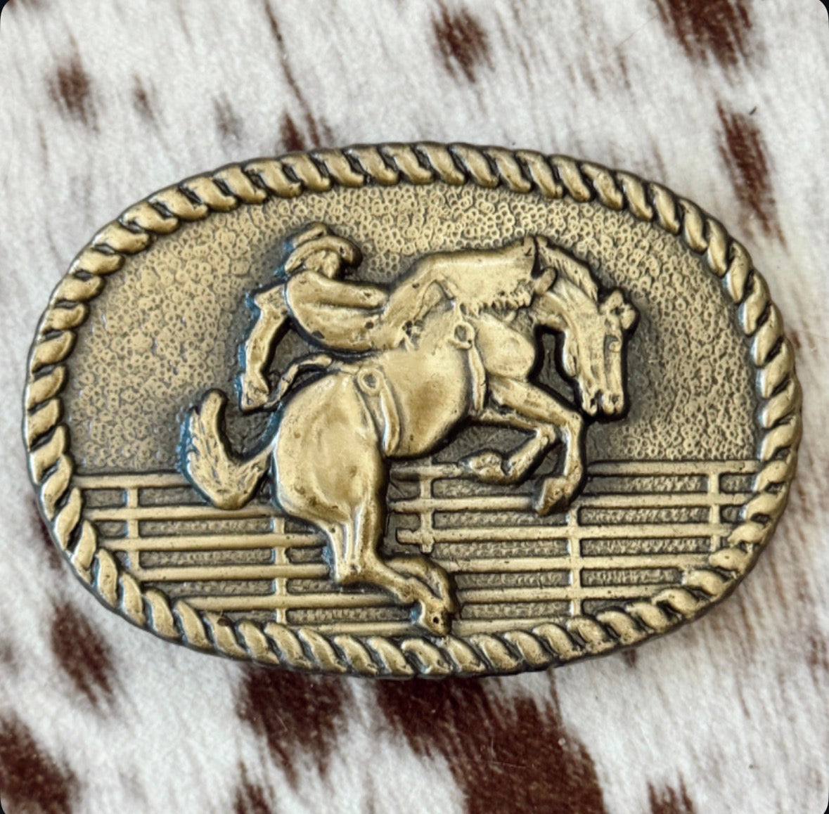 Vintage Rodeo Belt Buckle
