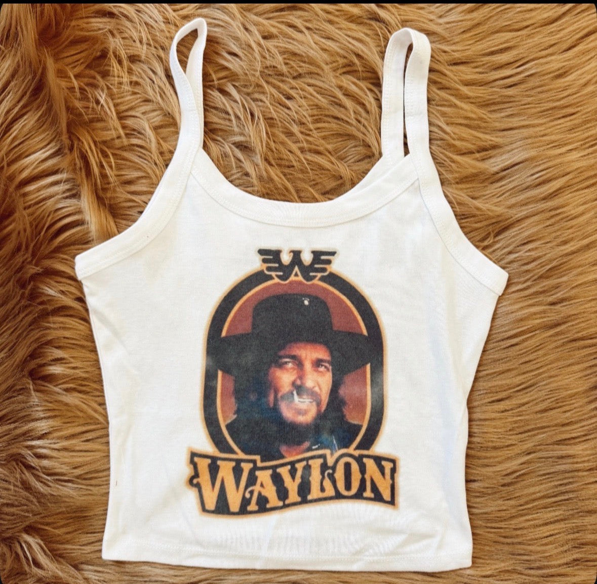 Waylon Jennings Tank Top