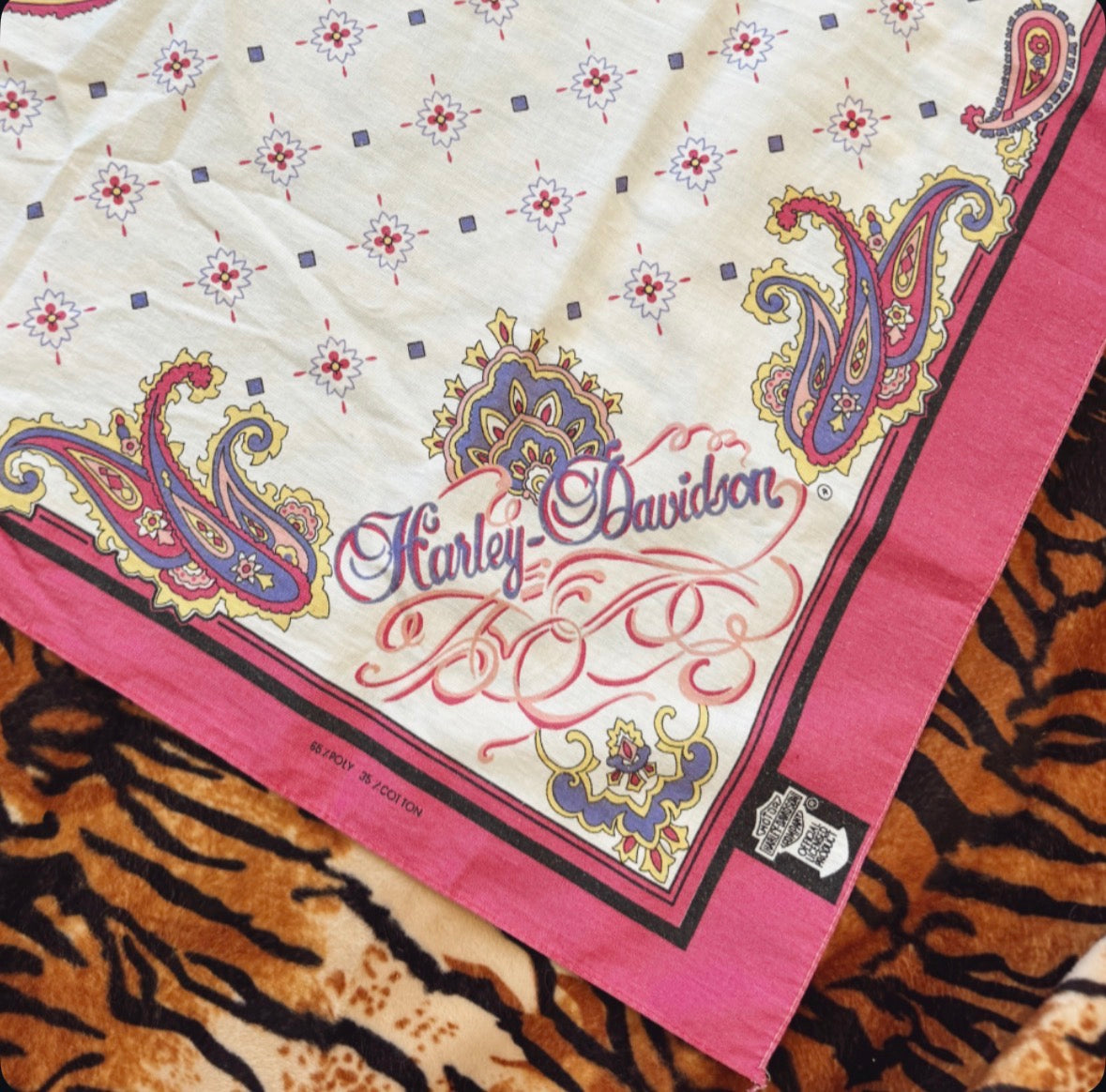 Vintage Harley Bandana