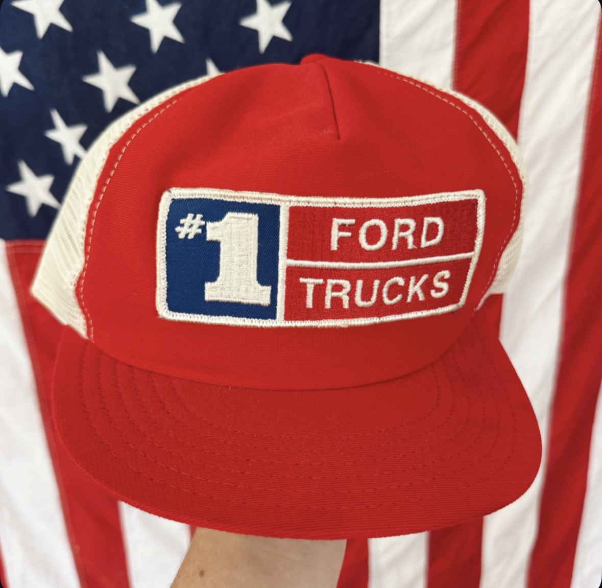 Vintage #1 Ford Trucks Hat
