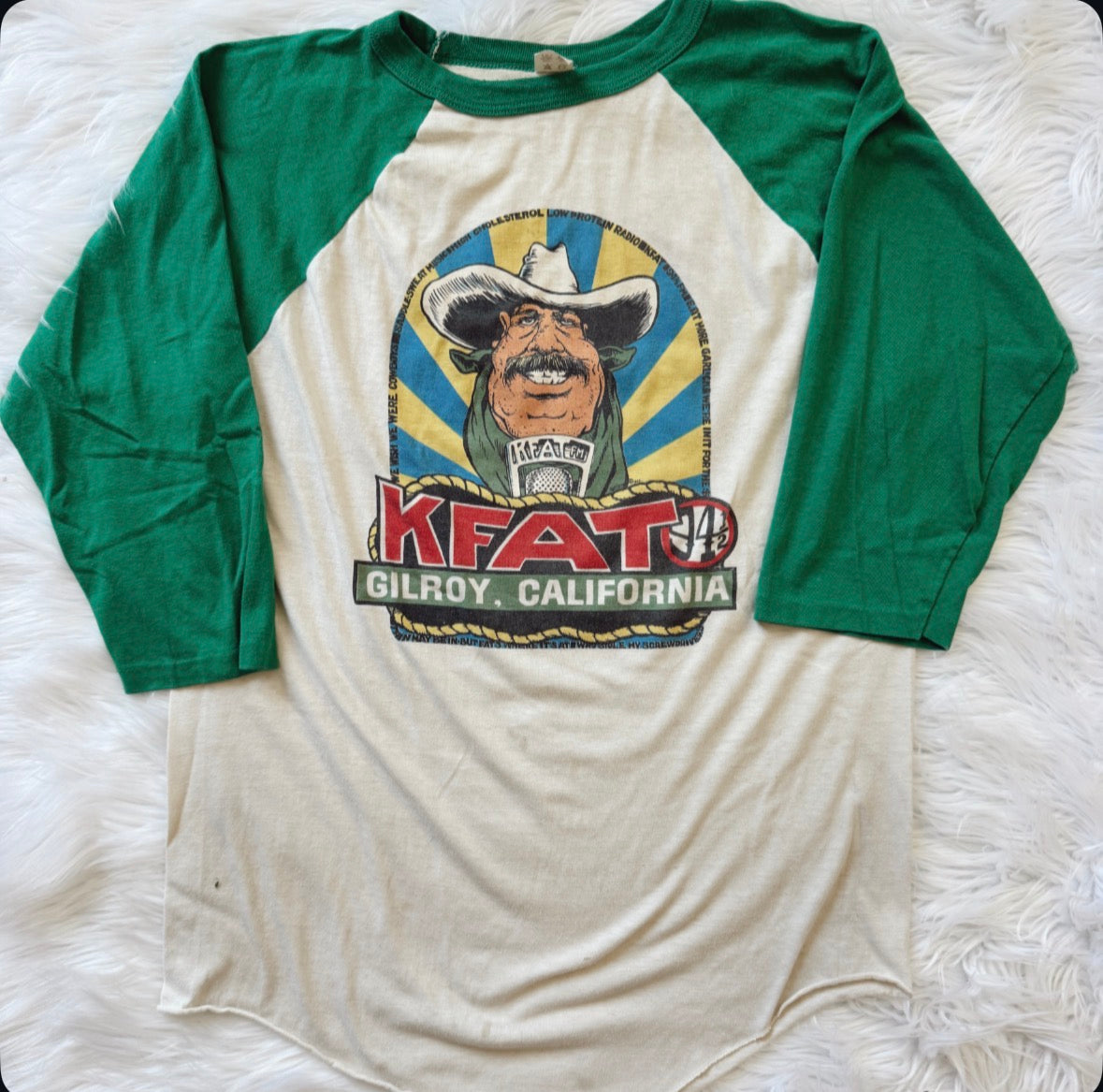 Vintage KFAT Radio Tee