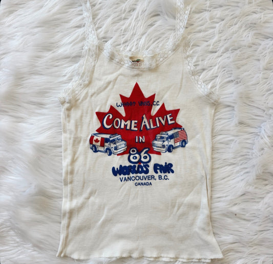 Vintage 1986 Van Tank Top