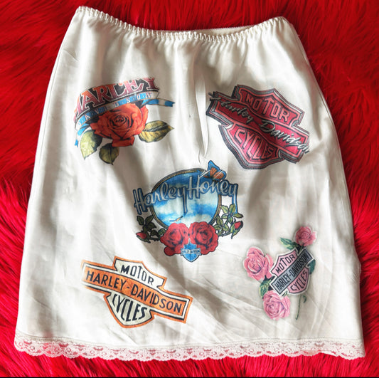 Harley Patchwork Slip Skirt