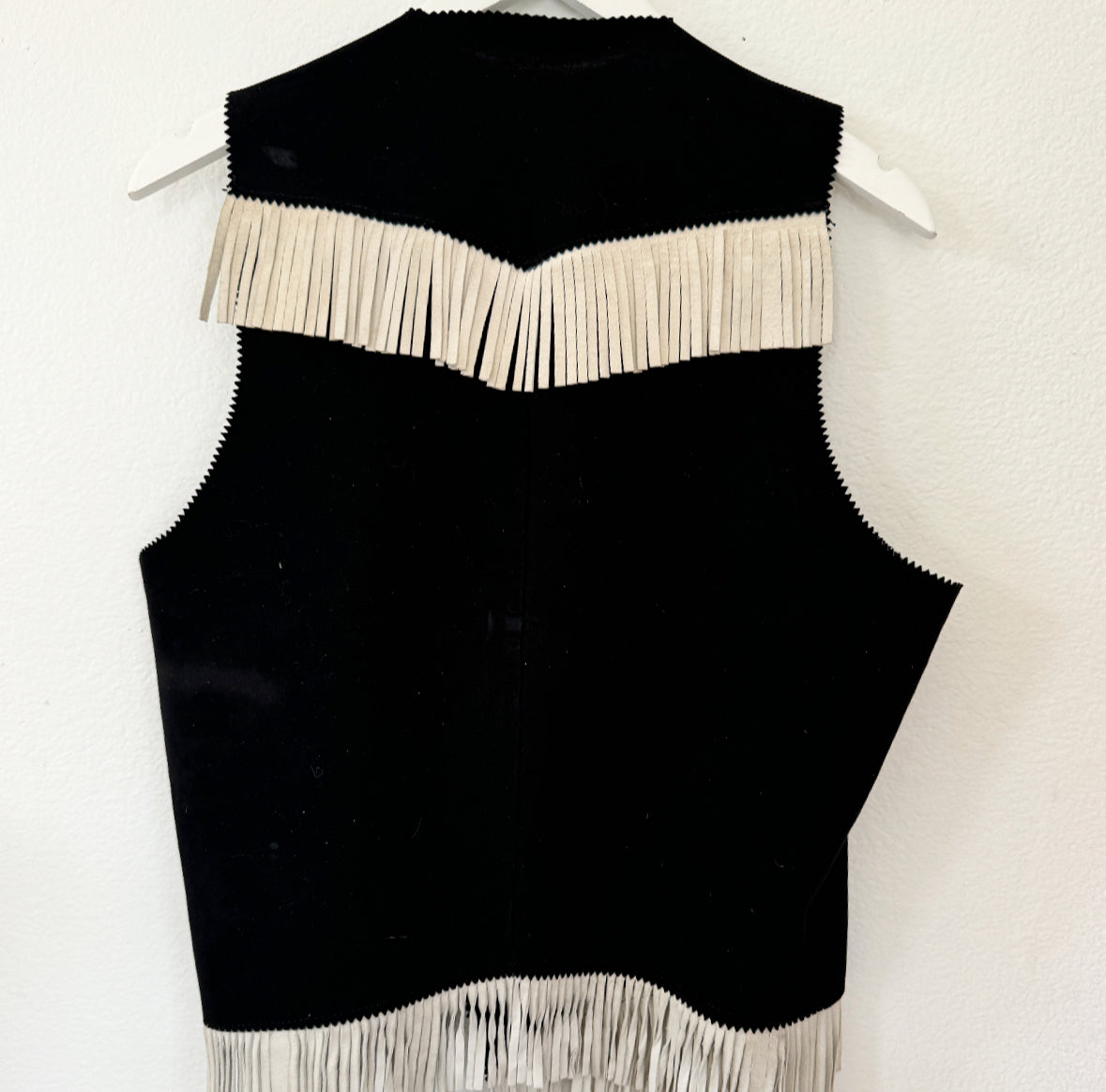 Vintage Black & White Vest