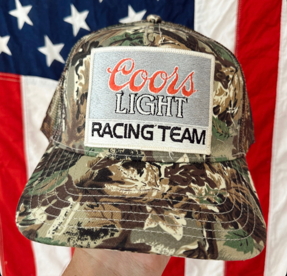 Coors Light Racing Team Camo Hat