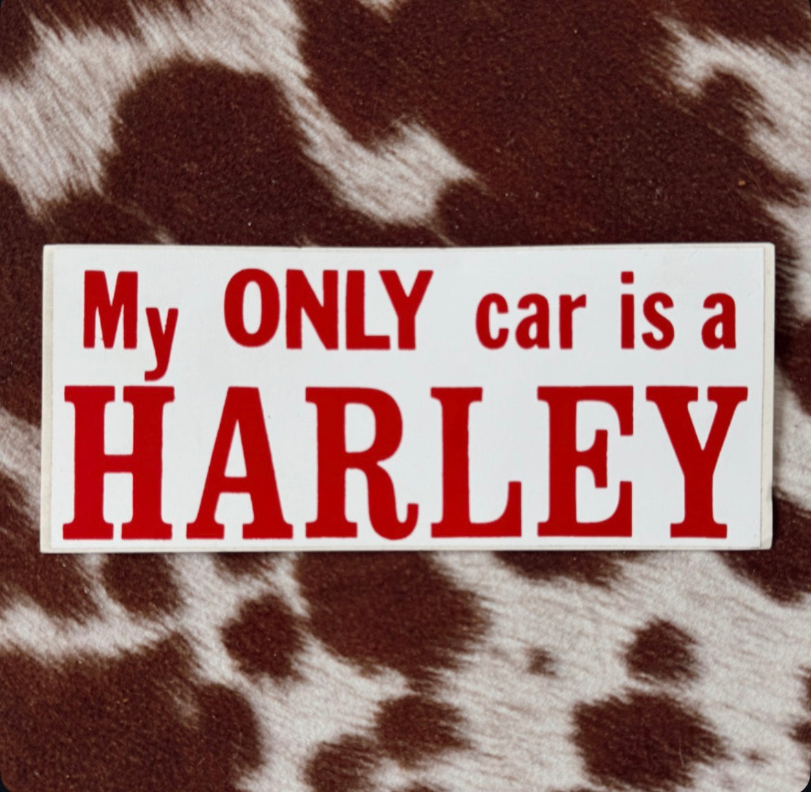 Vintage Harley Sticker