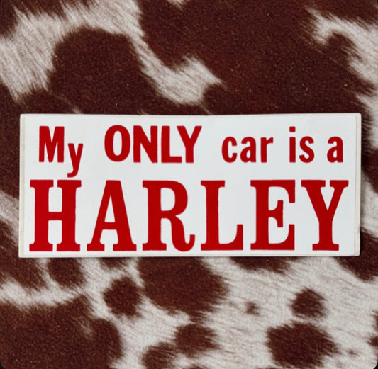 Vintage Harley Sticker