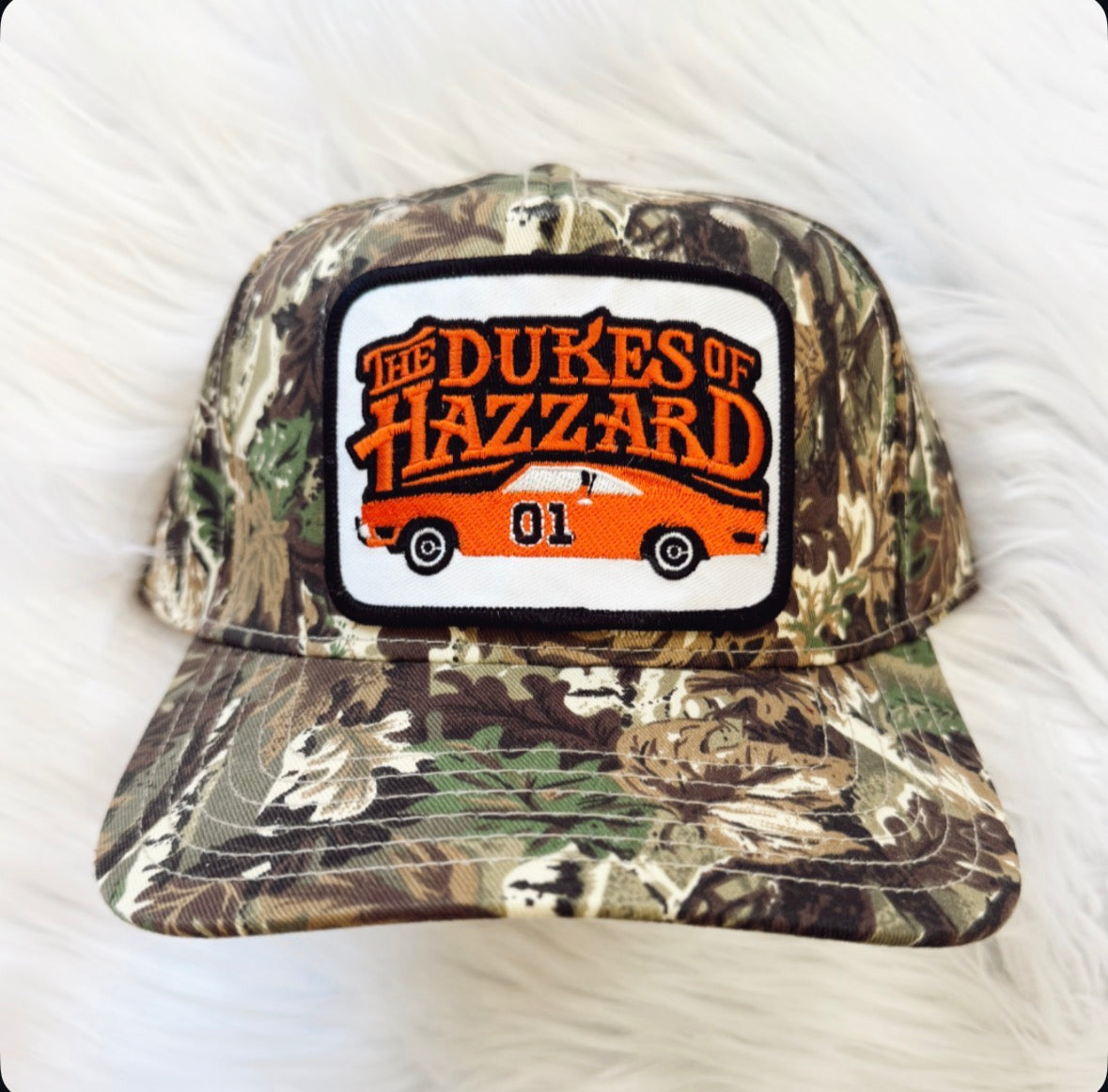 Dukes Of Hazzard Camo Patch Hat