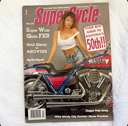 Vintage Super Cycle April 1991 Magazine