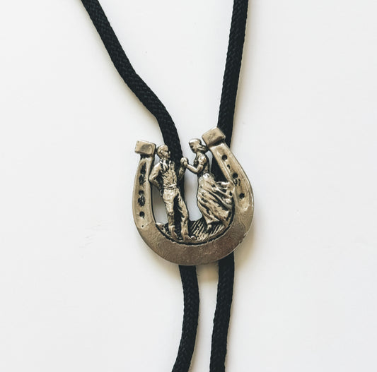 Vintage Horseshoe Bolo Tie