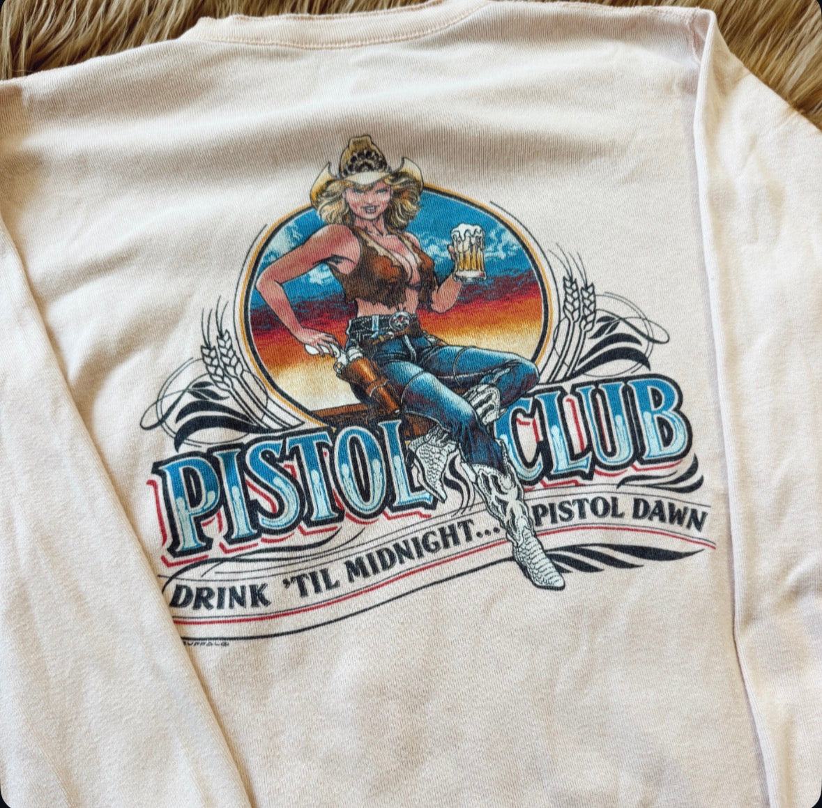 Vintage Pistol Club Long Sleeve