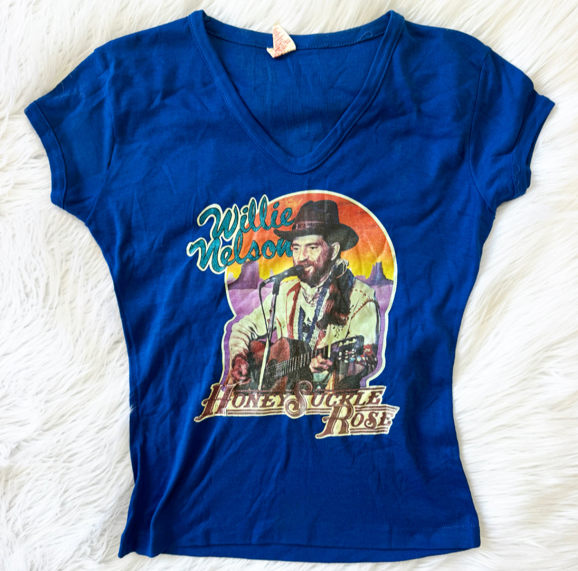 Vintage Willie Nelson Honey Suckle Rose Tee