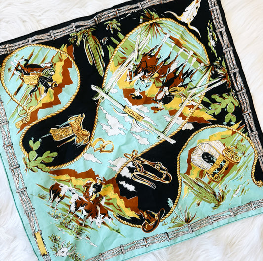 Cowboy Western Print Bandana