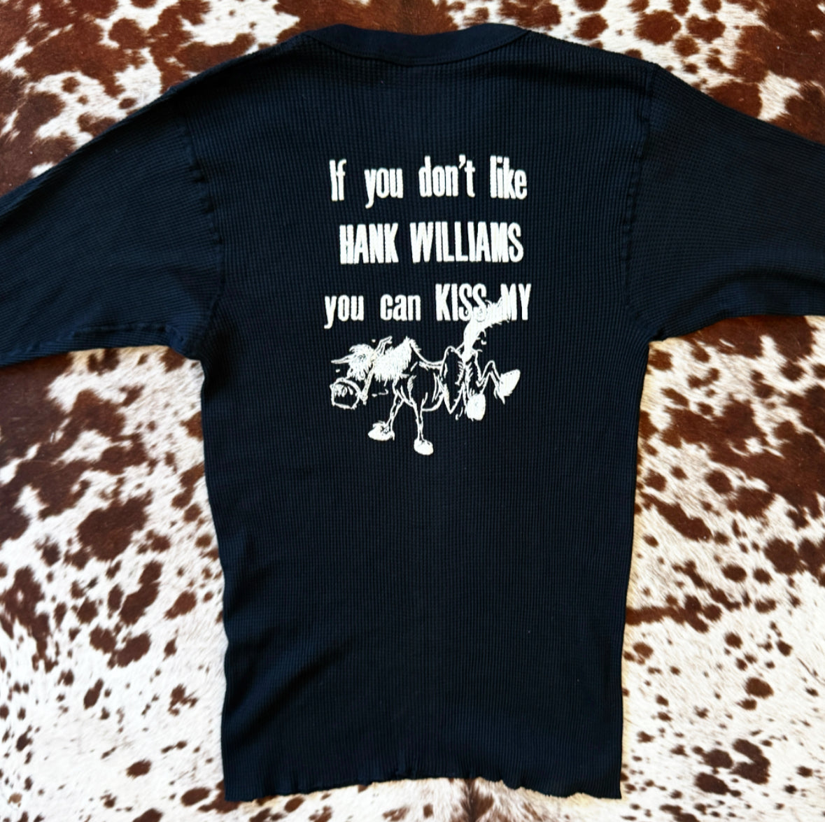 Vintage Hank Williams Jr Thermal