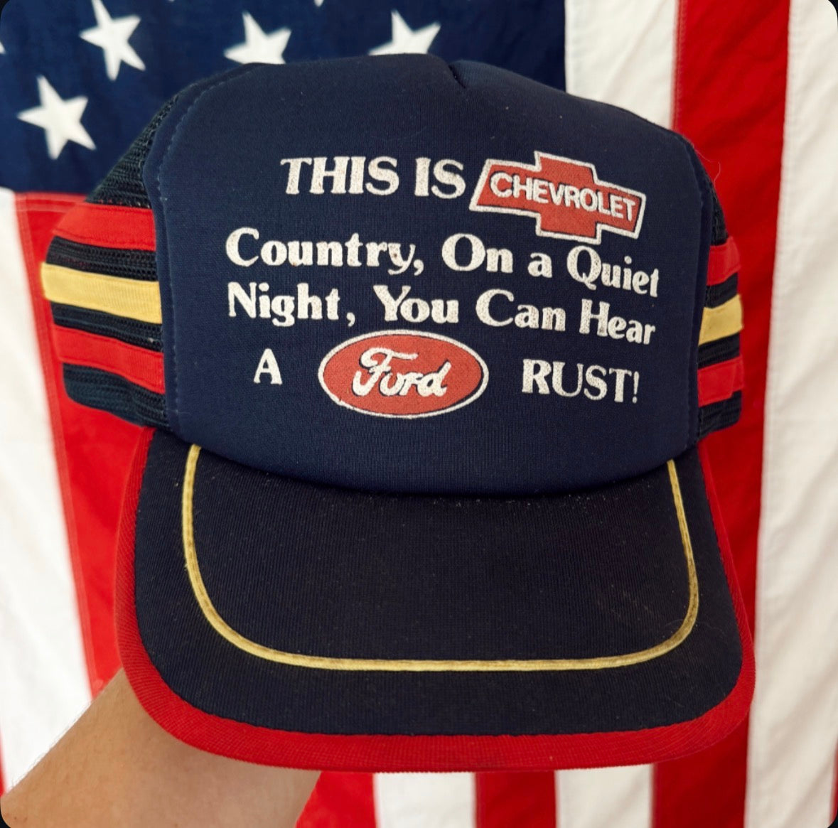 Vintage Chevy Country Hat