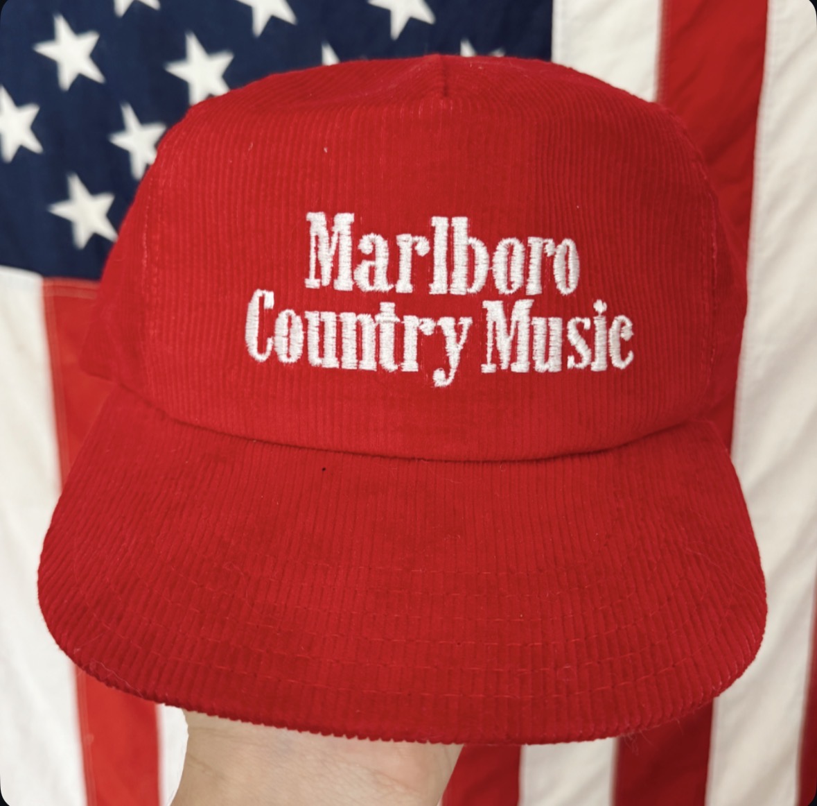 Vintage Marlboro Country Music Hat