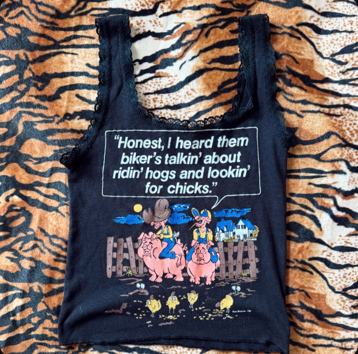 Vintage Ridin' Hogs Tank Top