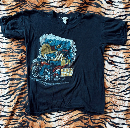 Vintage Born Free Biker Tee