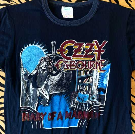 Vintage 1981 Ozzy Diary Of A Madman Tee