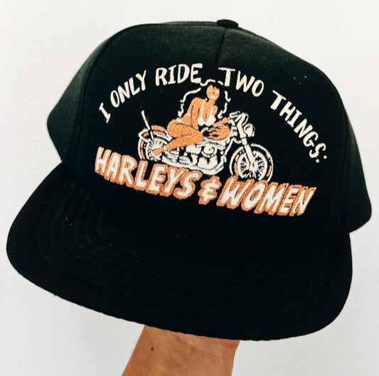 Vintage Ride Harley Hat