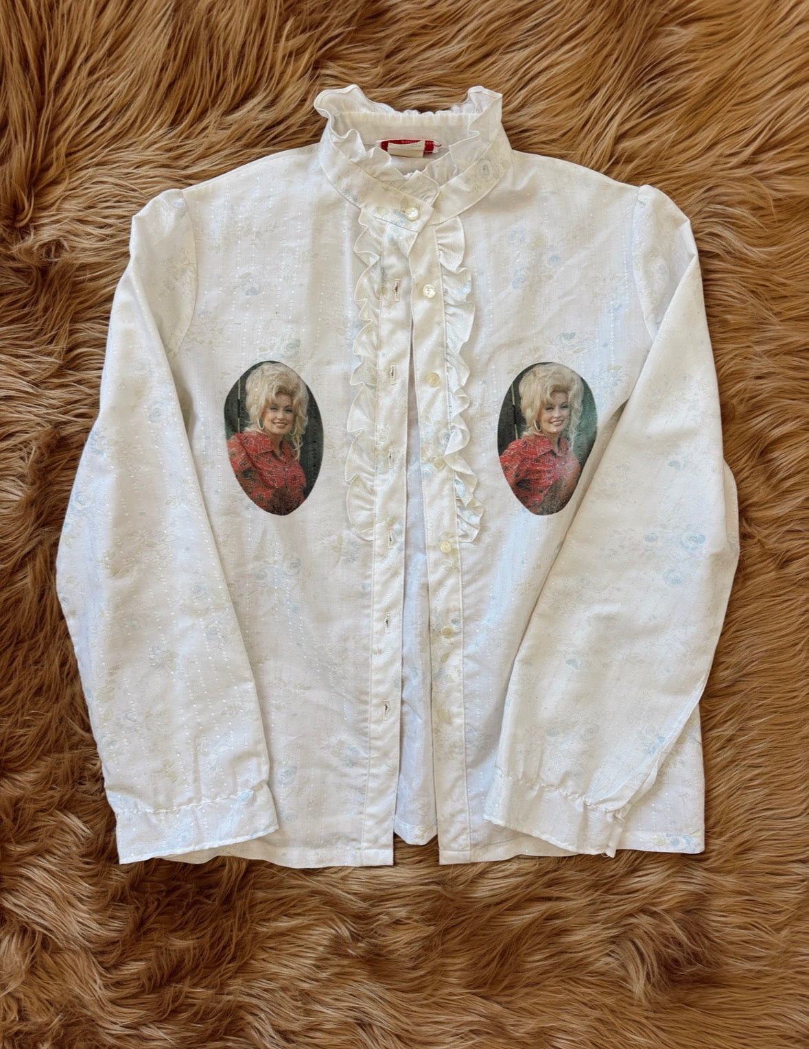 Vintage Dolly Parton Button Up Shirt