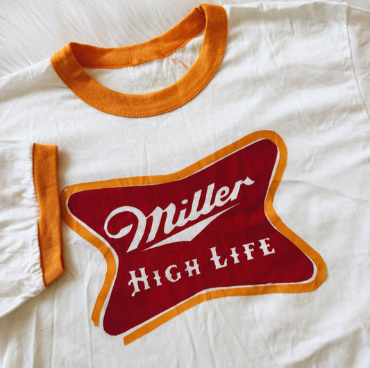 Vintage Miller Ringer Tee