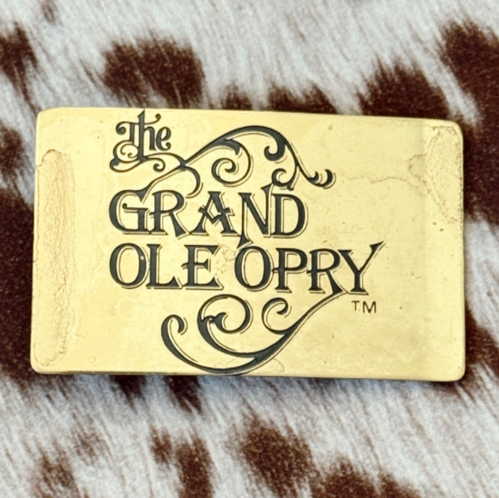 Vintage Grand Ole Opry Belt Buckle