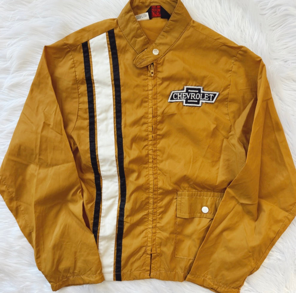 Vintage Chevy Windbreaker Jacket