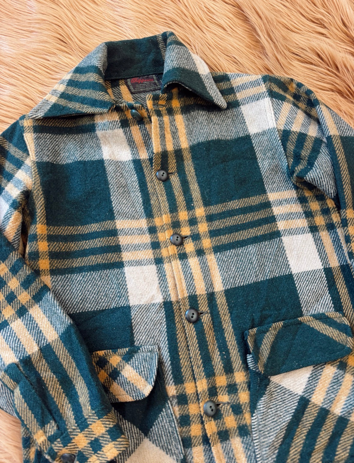 Vintage Chippewa Wool Flannel