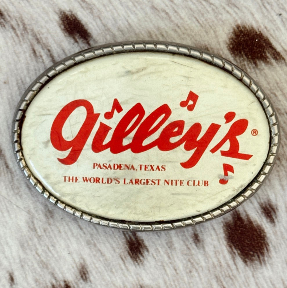 Vintage Gilleys Belt Buckle