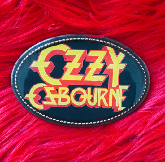Vintage Ozzy Belt Buckle