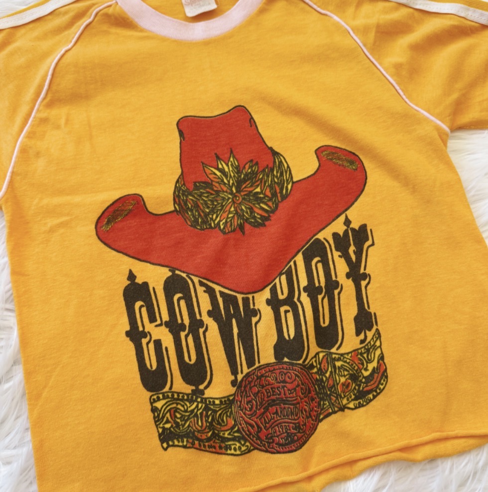 Vintage Cowboy Hat Tee
