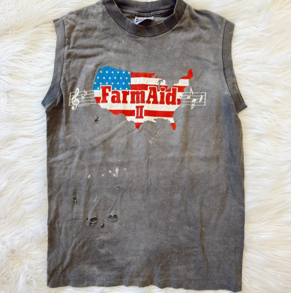 Vintage Farm Aid Tank Top