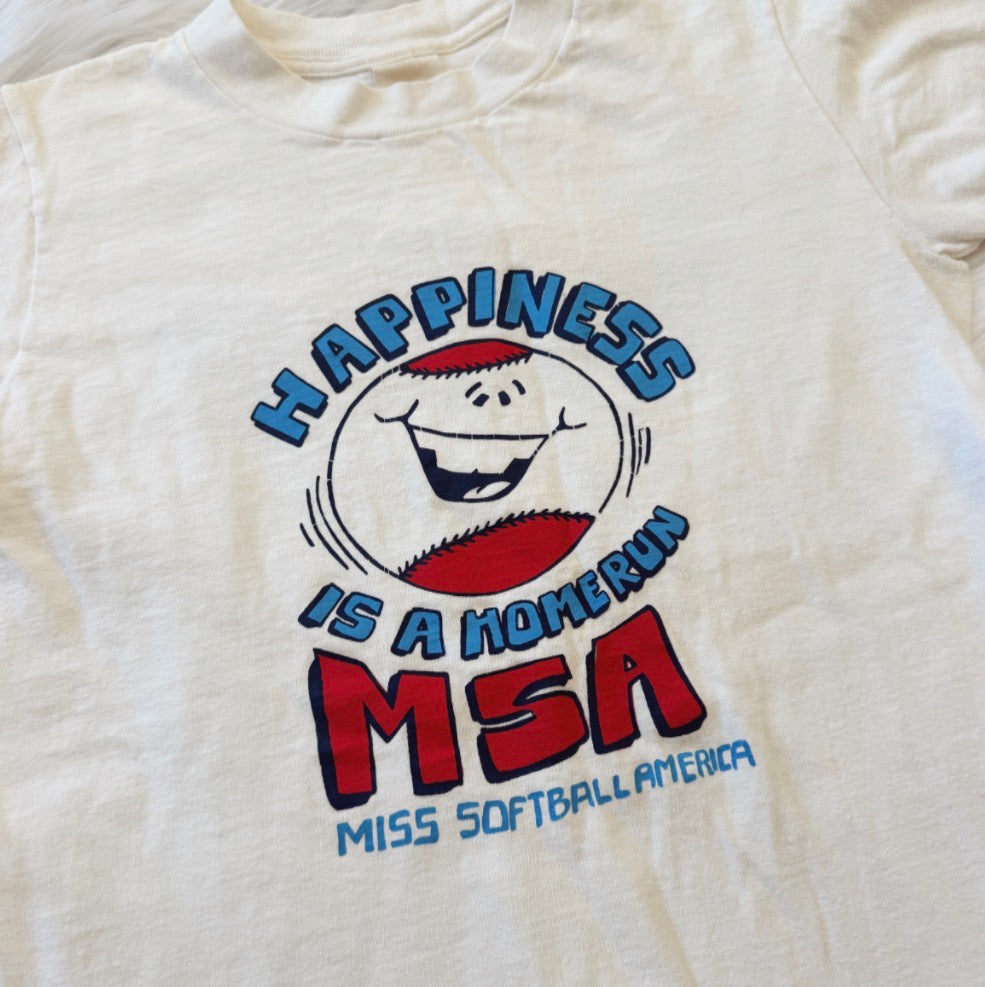 Vintage Miss Softball USA Tee