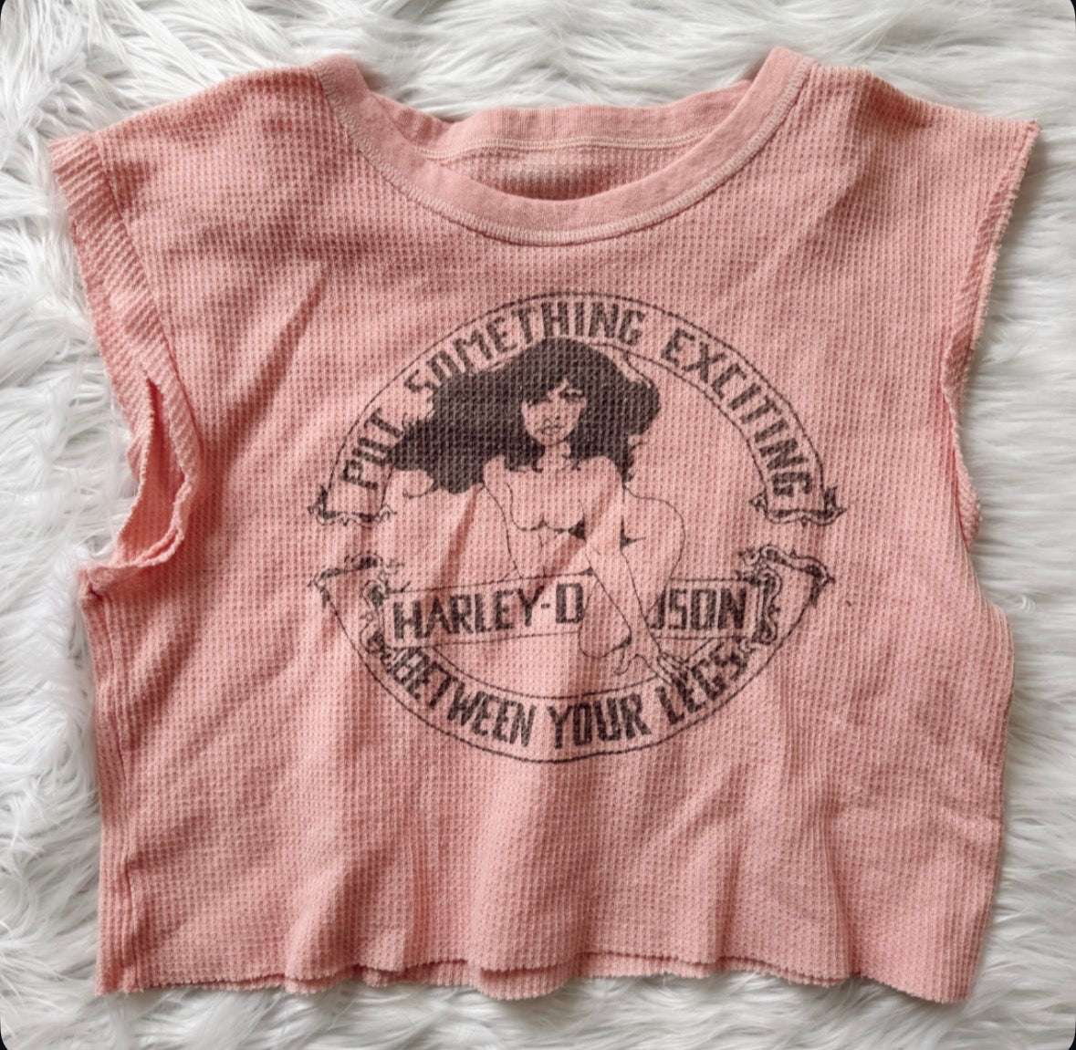 Vintage Harley Davidson Legs Tank Top