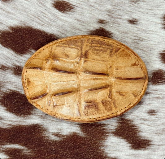 Vintage Gator Belt Buckle