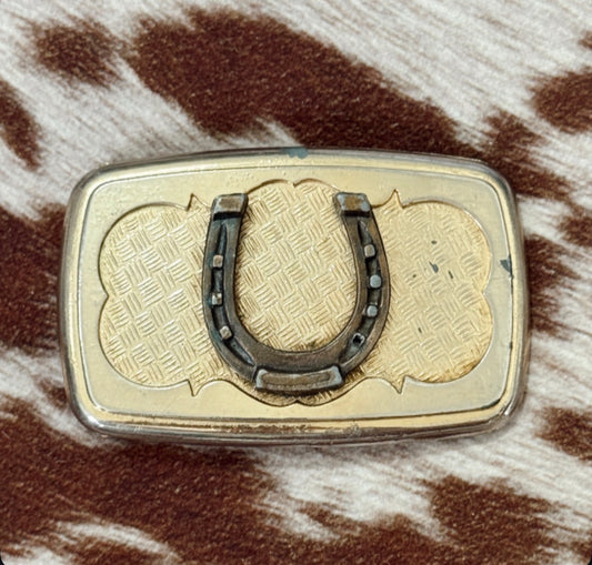 Vintage Horseshoe Belt Buckle