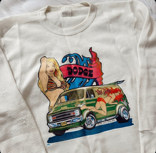 Vintage Dodge Van Thermal