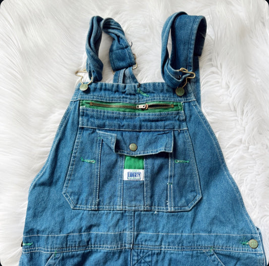 Vintage Liberty Short Overalls