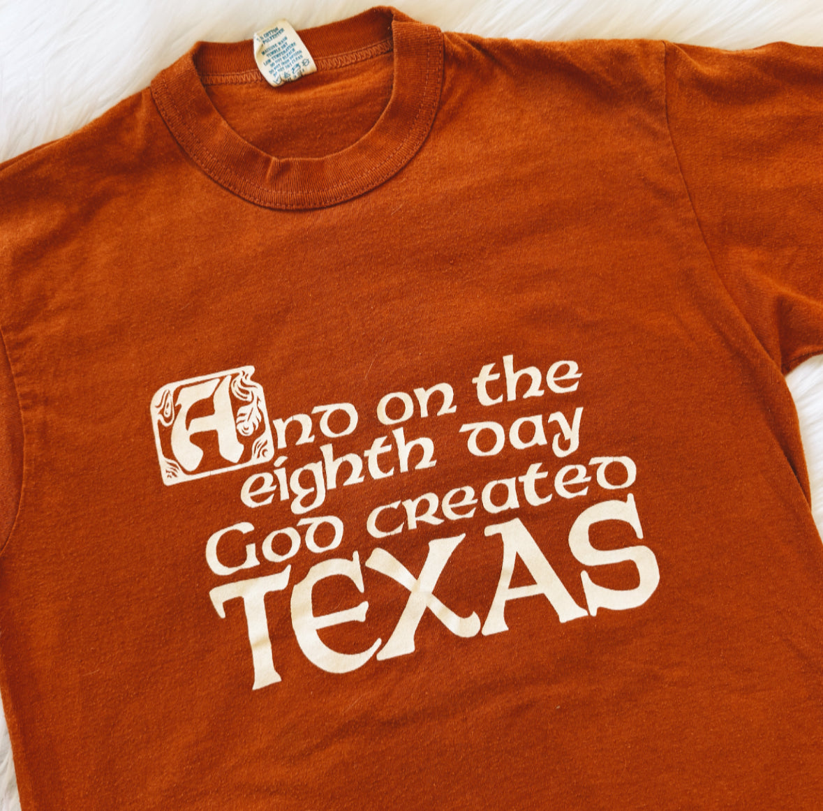 Vintage Eighth Day Texas Tee