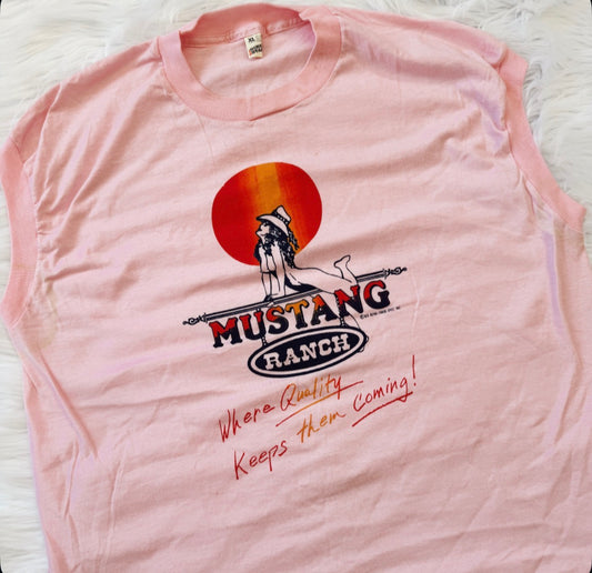 Vintage Mustang Ranch Tank Top