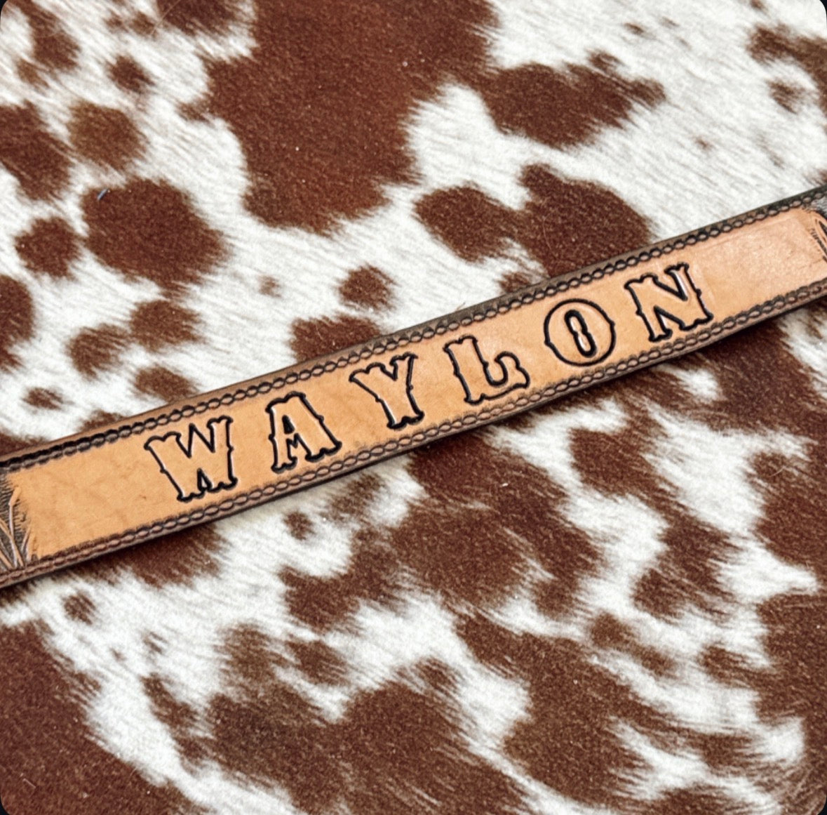 Vintage Waylon Belt