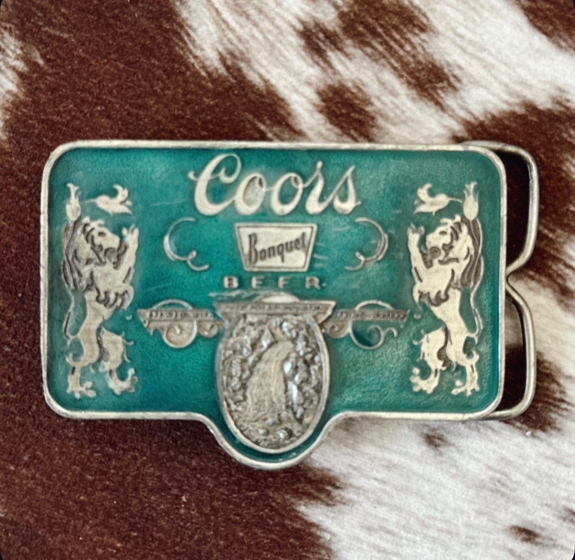 Vintage Coors Belt Buckle