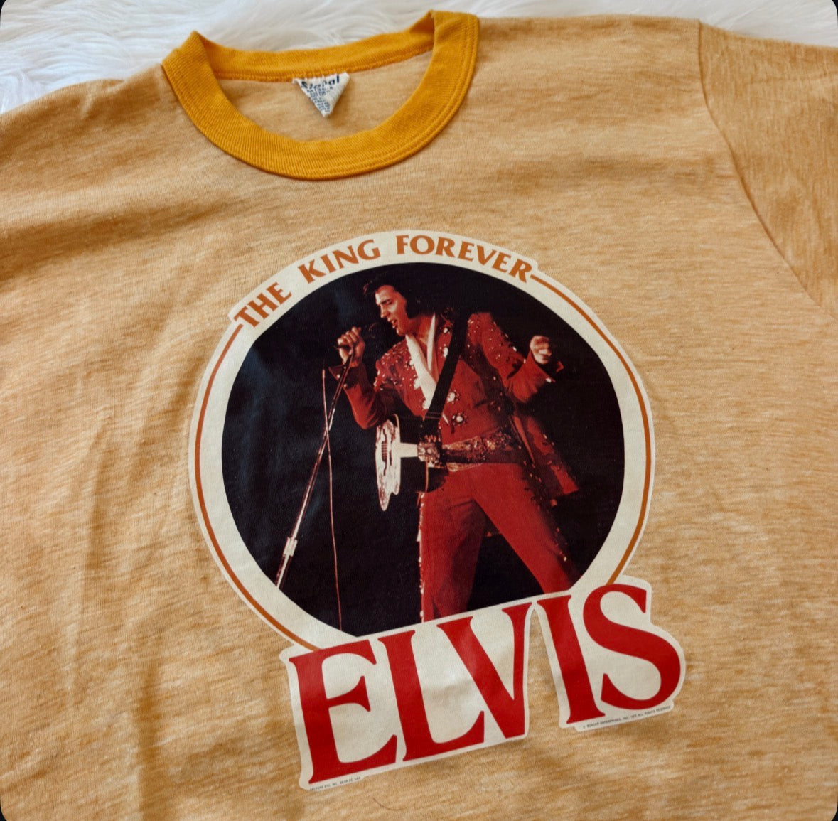 Vintage Elvis Ringer Tee