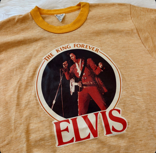 Vintage Elvis Ringer Tee