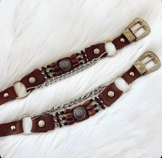 Vintage Cowboy Boot Straps