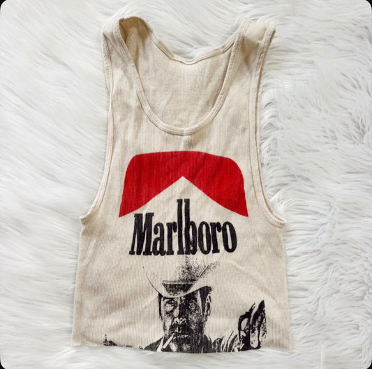 Marlboro Tank Top Cream