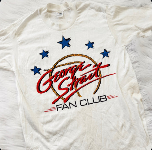 Vintage George Strait Fan Club Tee