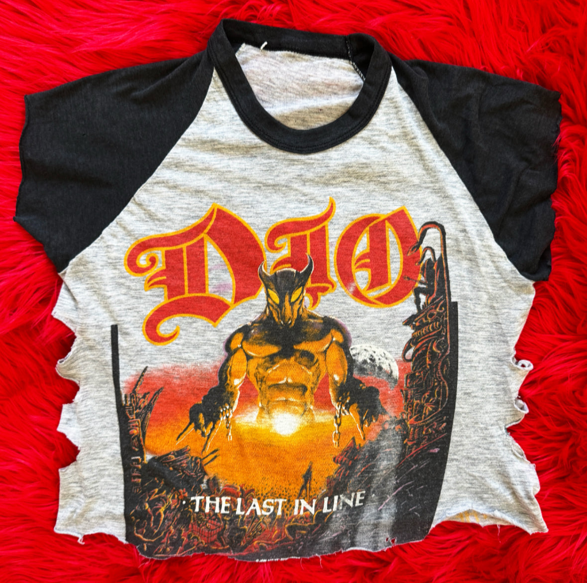 Vintage Dio Last In Line Concert Tee